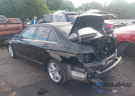 2012 Mercedes-Benz C 250 Luxury/Sport from USA, damaged, VIN WDDGF4HB2CR212026